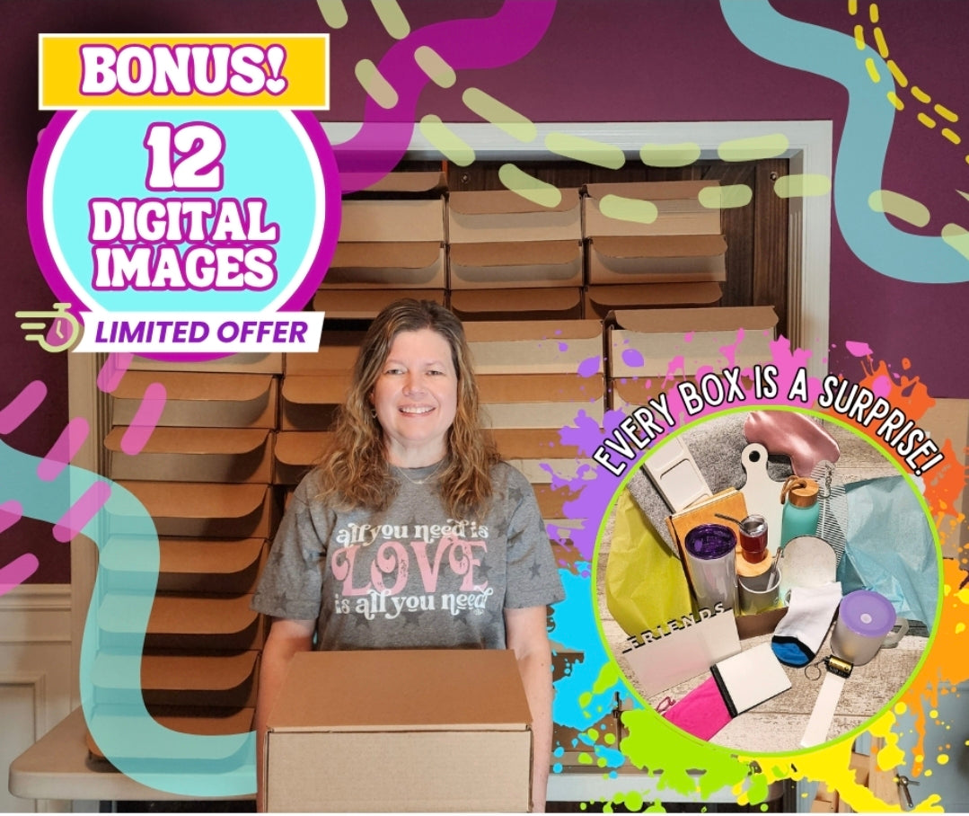 Sublimation Surprise Starter Blanks Box