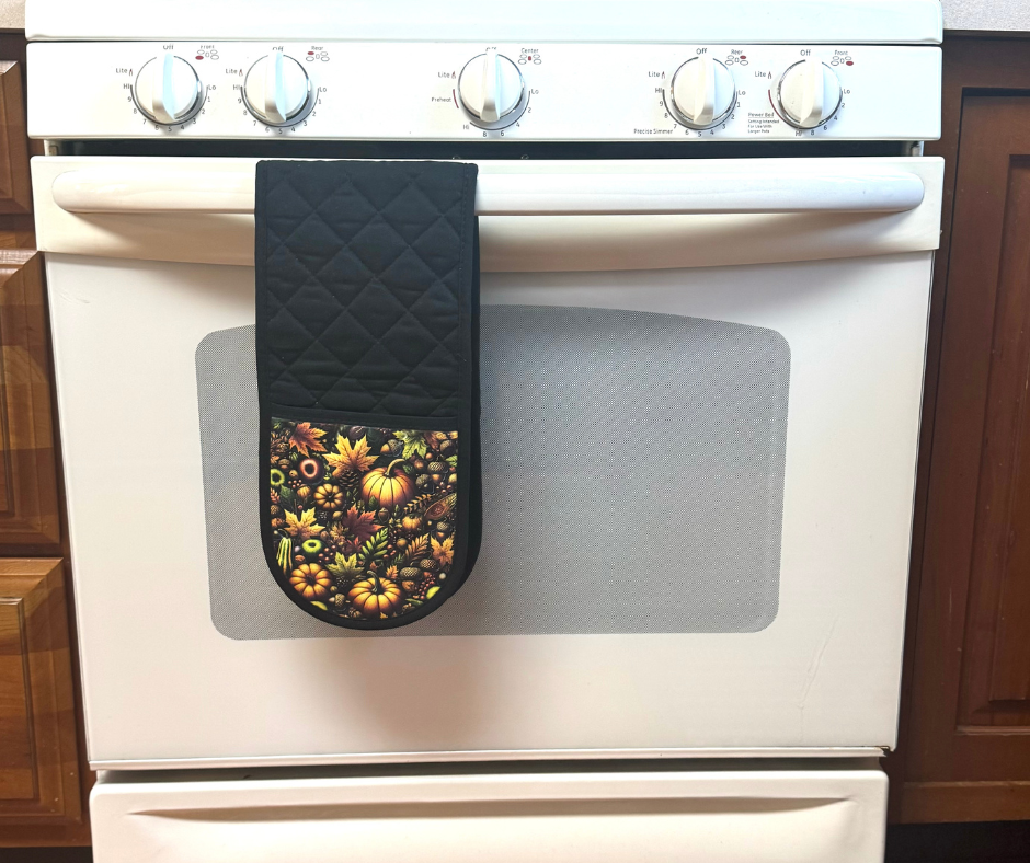 Sublimation Double Oven Mitt | Customizable Heat-Resistant Kitchen Accessory