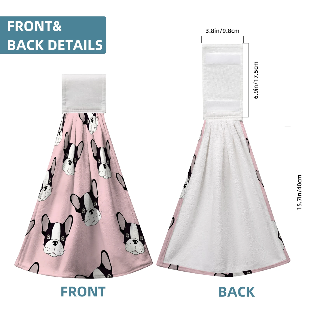 Sublimation Blank Polyester Towel with Velcro – 12" x 18.25"