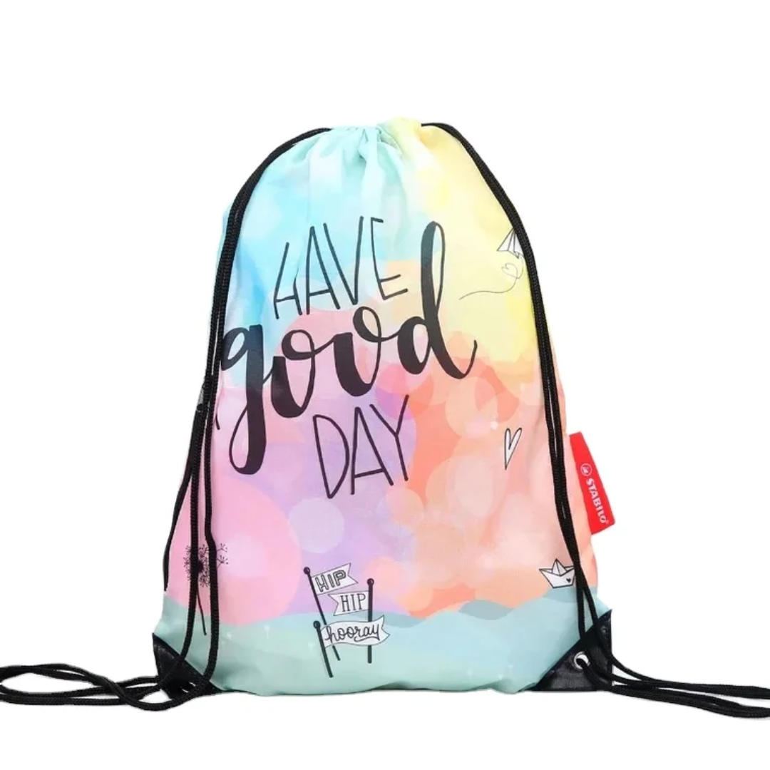 Sublimation Drawstring Bag – 13.5" x 16.5", Double-Sided, White