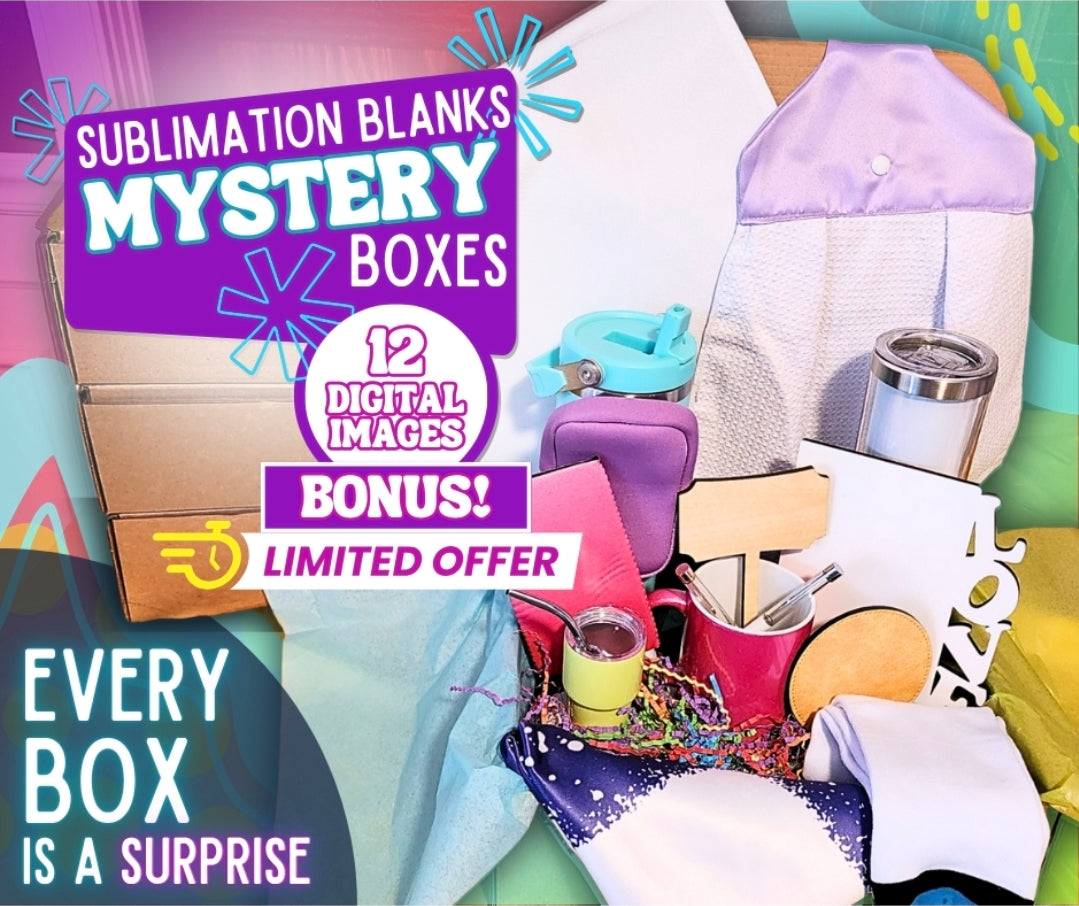 Sublimation Surprise Starter Blanks Box
