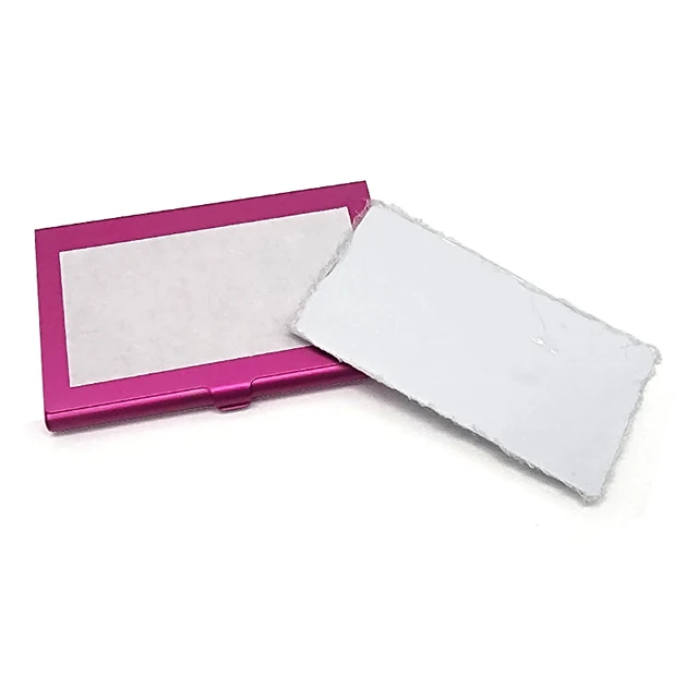 Sublimation Colored Metal Business Card Holder