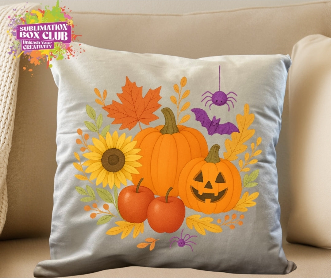 Minky Dot Sublimation Pillow Cover – 15.75" x 15.75" One-Sided Blank