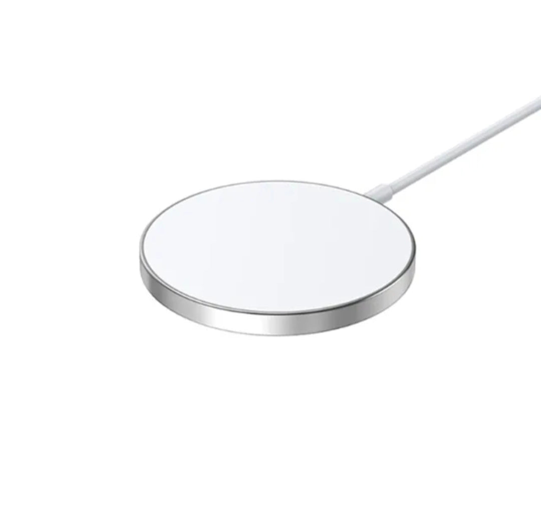 Wireless Round Mobile Phone Sublimation Charger – 6.1" Sublimation Blank with PET Film