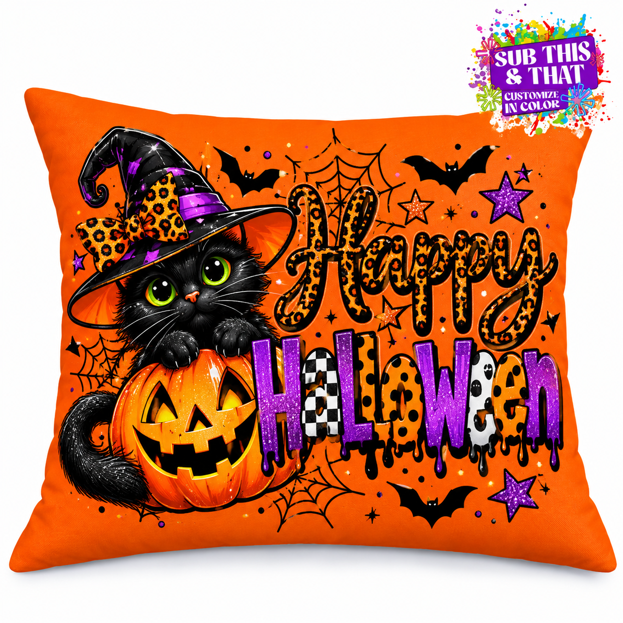 Sublimation Polyester Pastel Pillow Cover