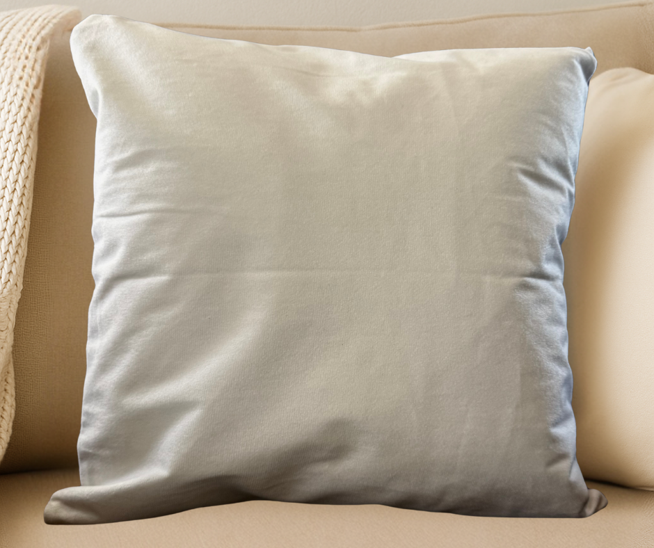 Minky Dot Sublimation Pillow Cover – 15.75" x 15.75" One-Sided Blank
