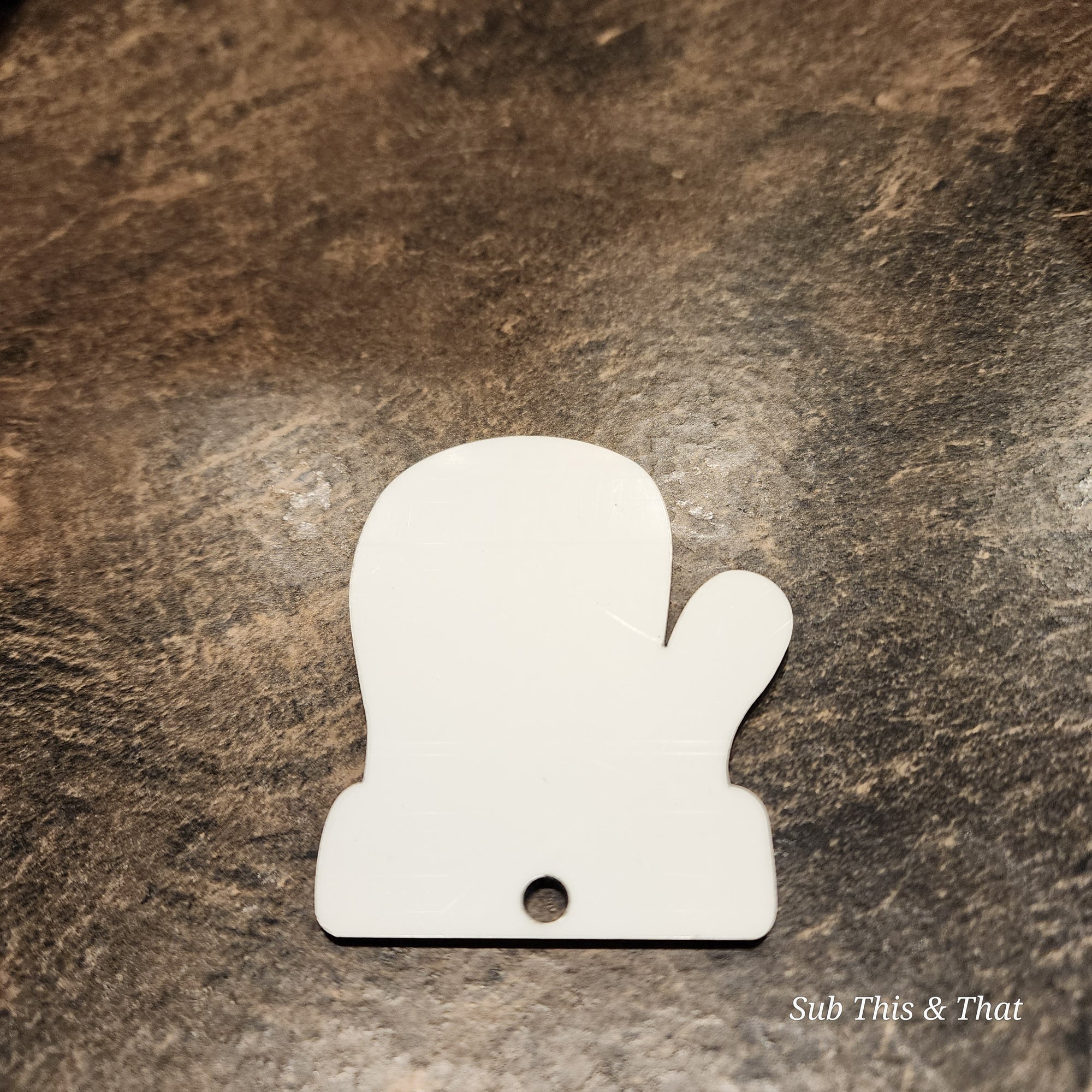 Sublimation MDF Mitten