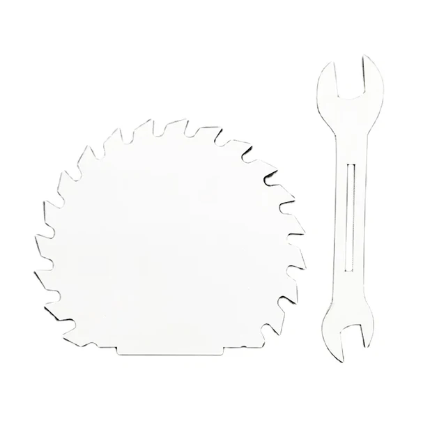 Sublimation MDF Saw Blade / Wrench Frame