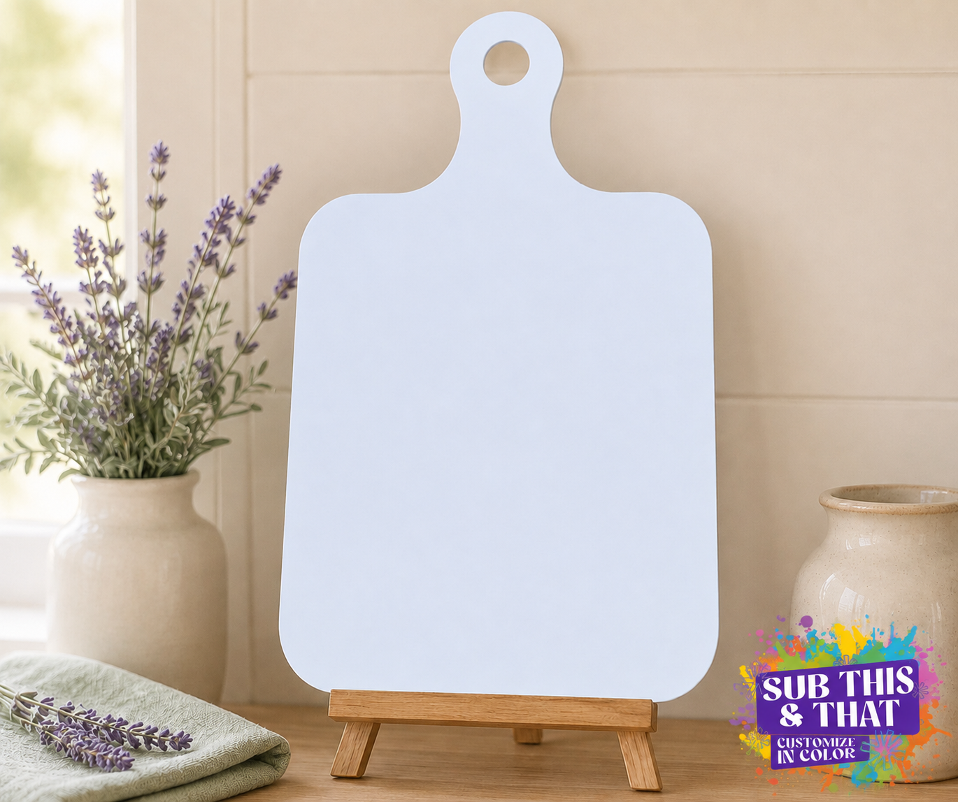Decorative MDF Sublimation Cutting Board