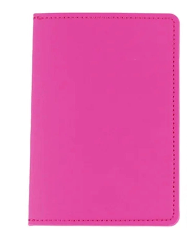 Sublimation Faux Leather Passport Holder