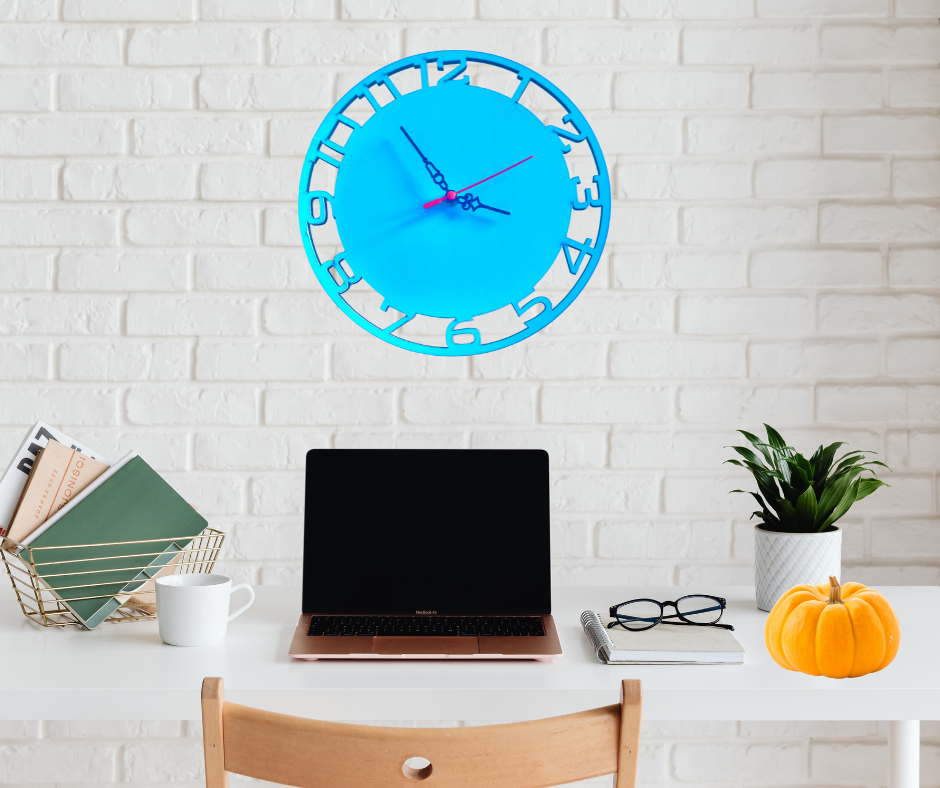 Sublimation MDF Clock – 9.75&quot;