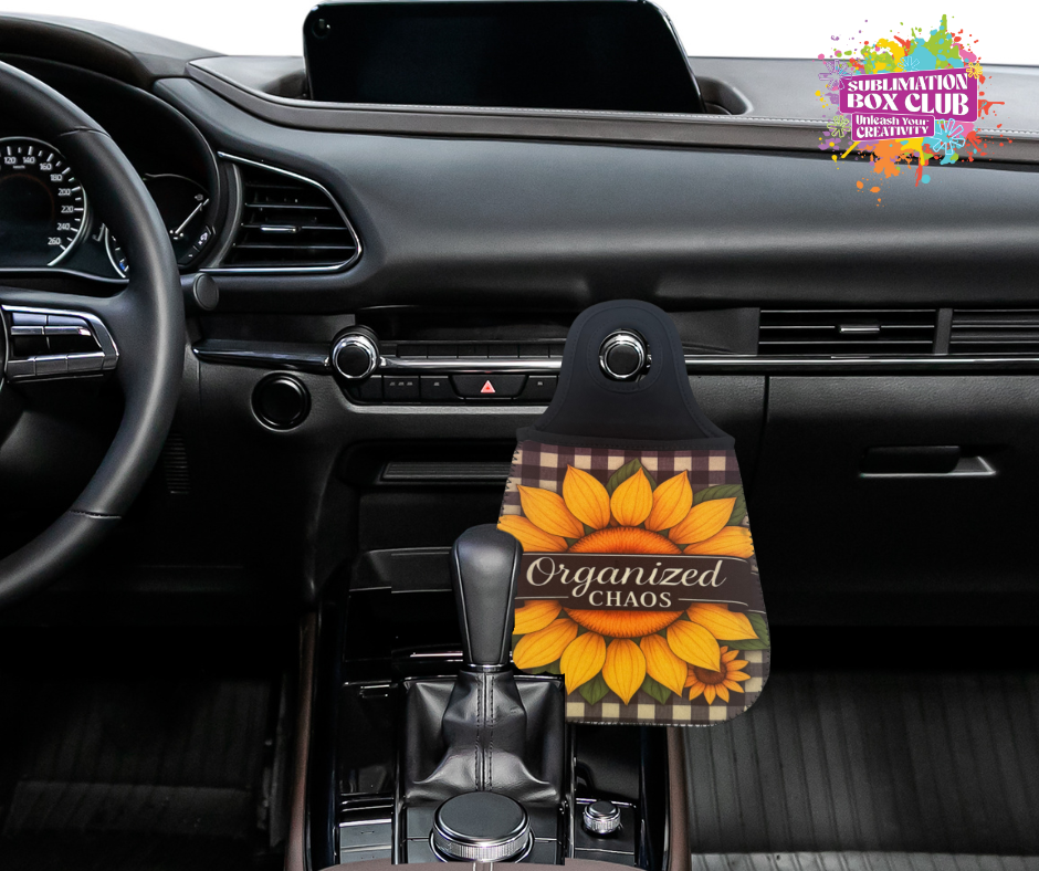 Sublimation Neoprene Car Accessory Bag – 7.25&quot; x 11.5&quot;