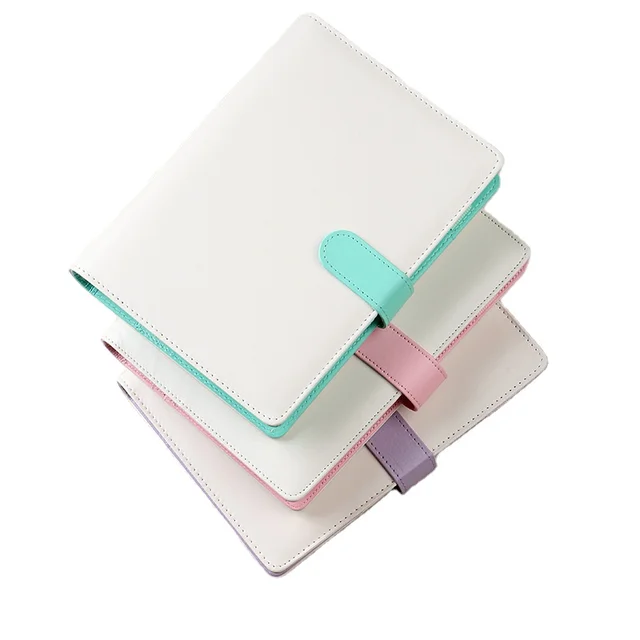 Sublimation PU Leather 6 Ring Binder