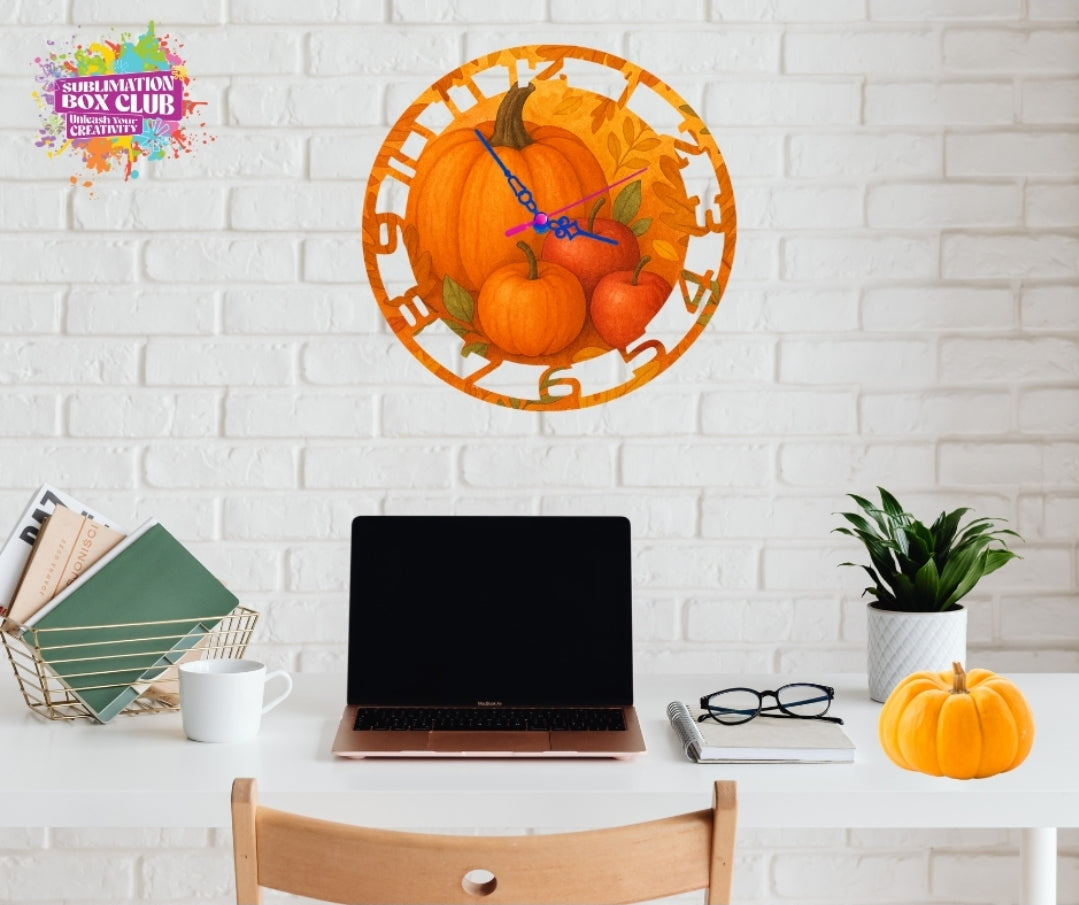 Sublimation MDF Clock – 9.75&quot;