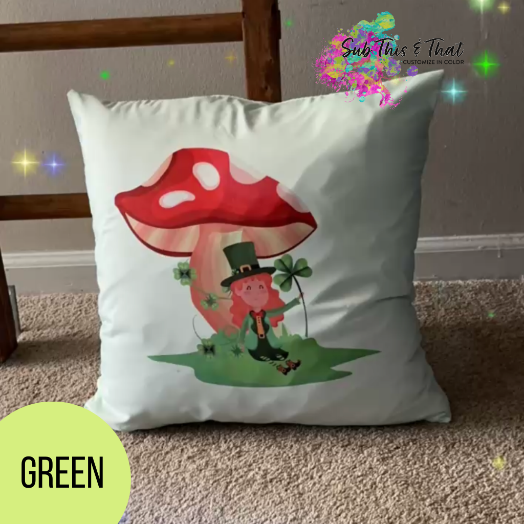 Sublimation Polyester pillow cover-Pastel