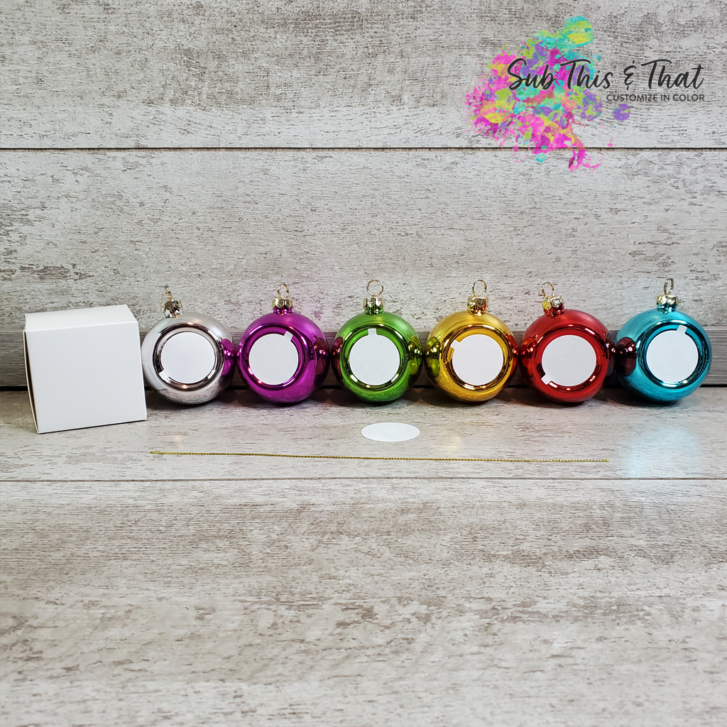 Christmas Hanging Balls Ornament In 6 Colors