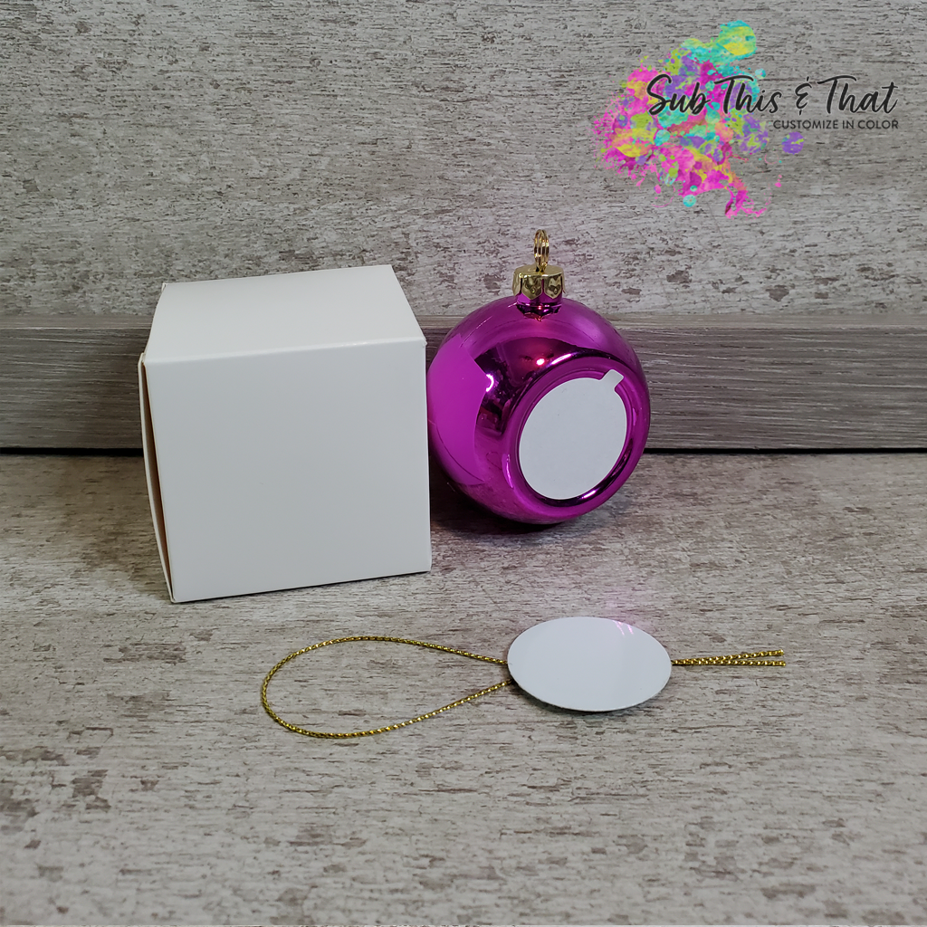 Christmas Hanging Balls Ornament In 6 Colors