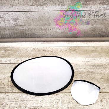 Sublimation Collapsible Mesh Fan - Frisbee