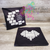 Heart / Moon Panel Pillow Cover ONLY