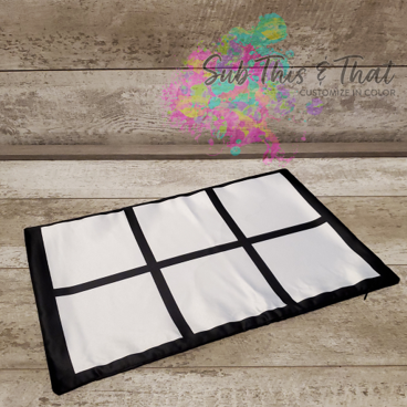 Sublimation Velvet Plush Pillow cover-6 panel