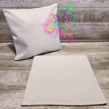 Poly-Linen Pillow Cover ONLY