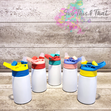 Sublimation 10oz Kids Sippy Cup / Waterbottle