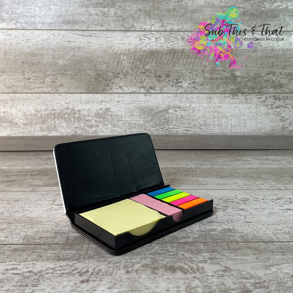 Post It Note PU Rectangle Sublimation Holder