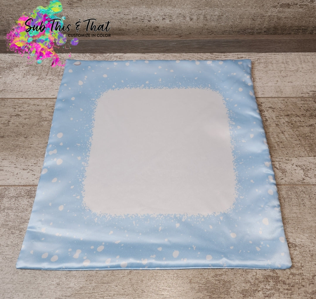 Sublimation Satin Bleach Pillow Cover ONLY