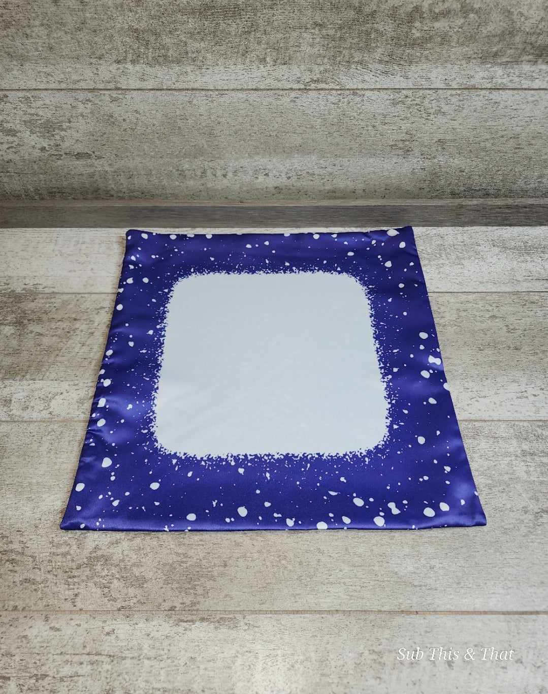 Sublimation Satin Bleach Pillow Cover ONLY