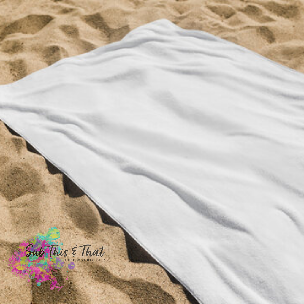 Sublimation Beach Towel 54x27 inch