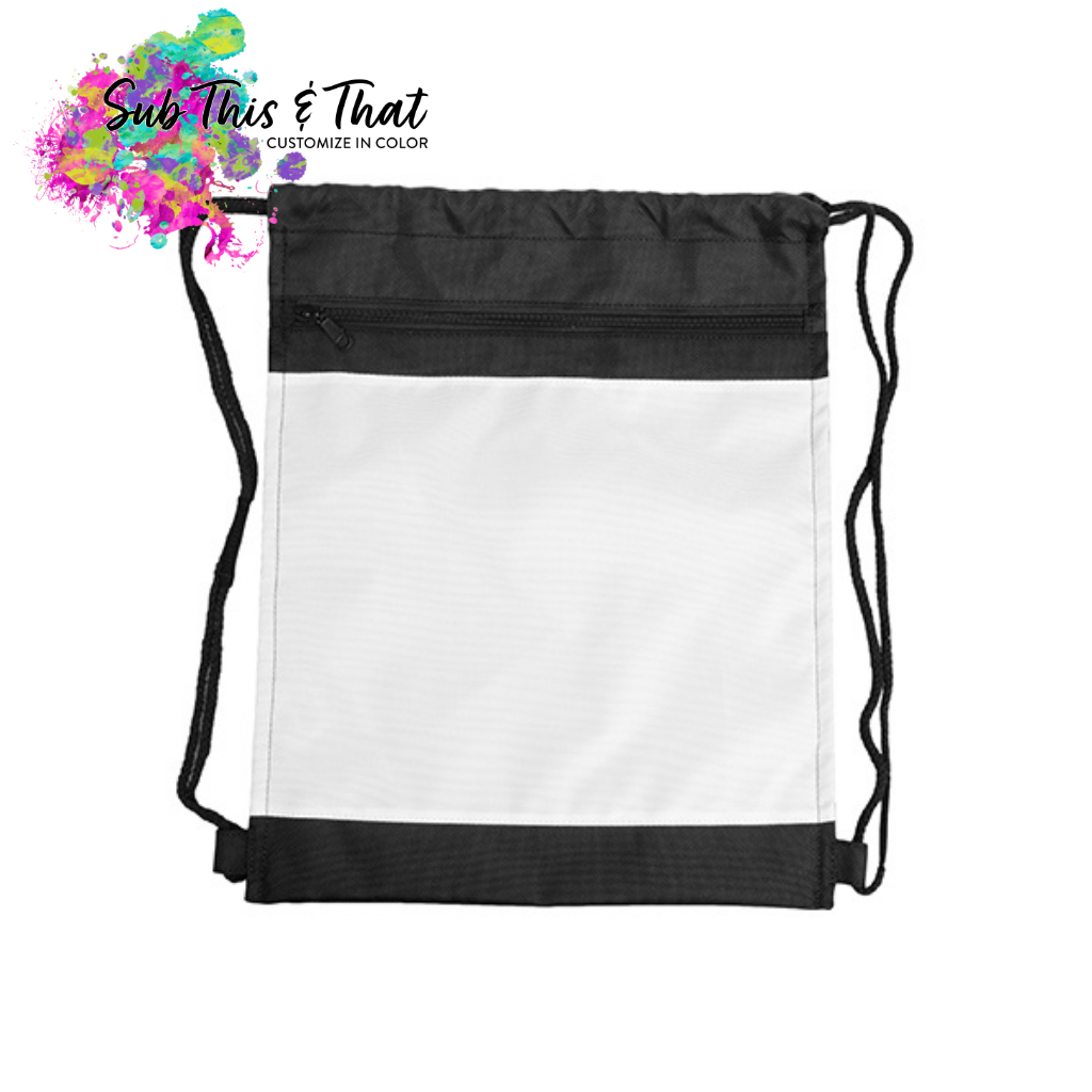 Sublimation Drawstring Backpack subthisandthat