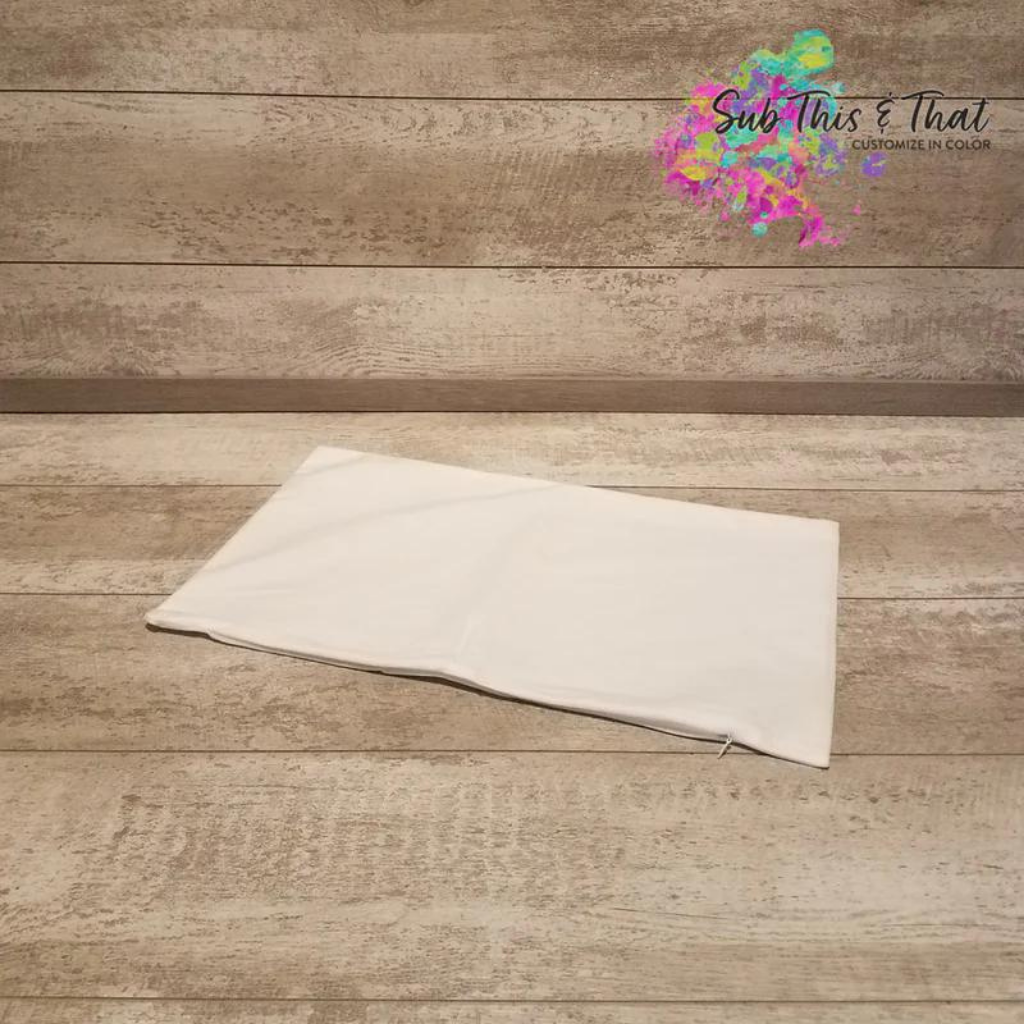 Sublimation Lumbar - travel pillow cover