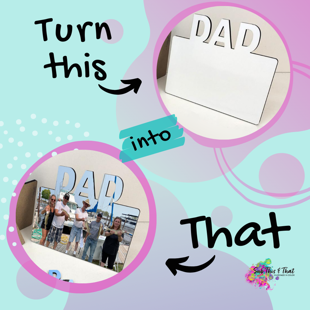 Sublimation MDF frame - DAD