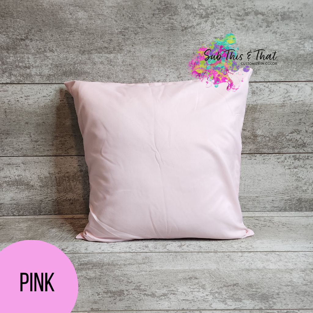 Sublimation Pillow Cover- Faux Leather - subthisandthat