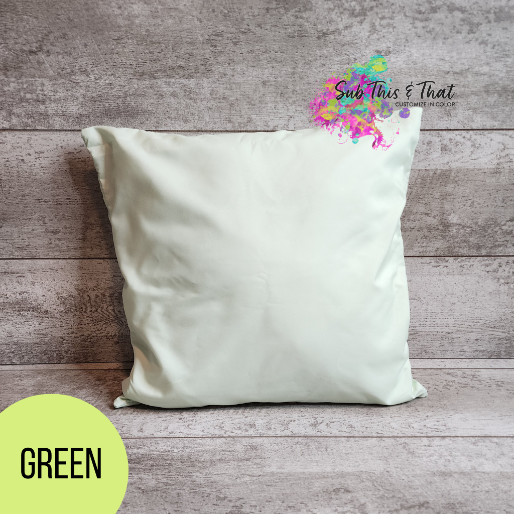 Sublimation Polyester pillow cover-Pastel