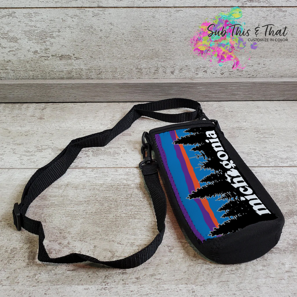 Sublimation Tumbler 20 oz. Sleeve with adjustable Strap - Neoprene